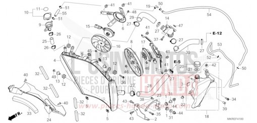 RADIATEUR CBR1000STR de 2024